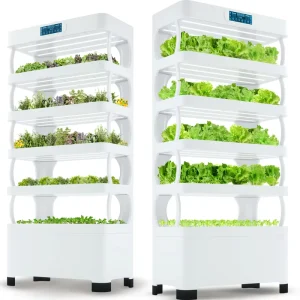 Indoor Small Home Garden Planter Smart Led Grow Light Microgreens Greenhouse Hydroponic Kit Hydroponics Growing System Vertical