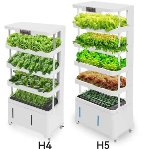 Indoor Smart Growing System Hydroponics Flowerpot Grow System Horticulture Home Garden Kit Led Grow Light Planters With Sensor