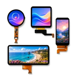Industrial 1.47 1.54 1.57 1.6 Inch Touch Optional FPC TFT Display Module for Fitness Tracker Portable Device With OEM Project Su