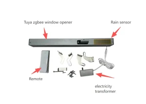 Industrial Commercial Automatic Roof Vent Opener Tuya Zigbee Smart Control Greenhouse Hotel Window Actuator