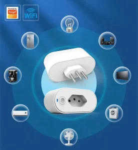 Industrial Smart Socket Plug WiFi Compatible Google Home Alexa 16A Power Monitoring Tamper Resistant CE for