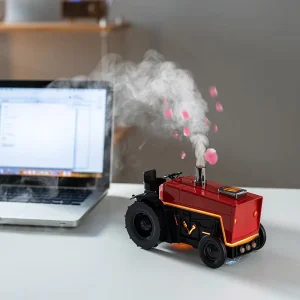 Innovation Jellyfish Spray Tractor Bluetooth Humidifier 9 Built in White Noise Music Sync Light Effect Essential Oil Diffuser
