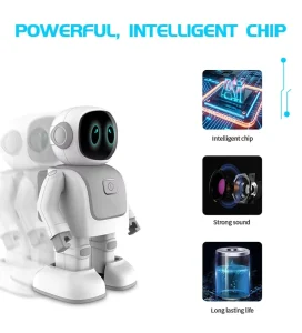 Innovative 5000 Power AI Robot Toy USB Rechargeable Smart AI Robots for Garage Workshop and Educational Use