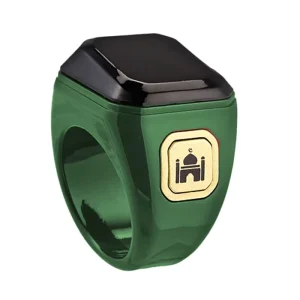 Innovative Muslim Accessory Gift Rechargeable BT APP Tasbeeh Counter Cincin Smart Zikir Tasbih Ring Digital