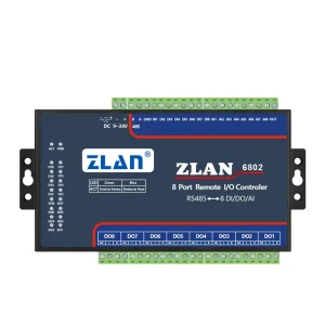 Input output Module 4 20ma to 485 Analog Eight DI DO AI Channels IO Controller