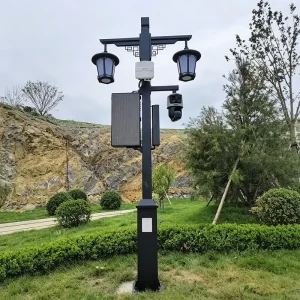Integrated 5G Smart IP66 Outdoor Street Light Pole Remote Control LED Lamp For Urban Municipal Road Construction