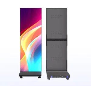 Integrated Upper Lower Split-Screen LED Advertising Machine Smart Commercial Display Equipment P1.53 HDR10+ 600cd Brightness