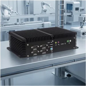 Intel 11th Gen Industrial Computer Case /VGA Fanless Industrial Pc Mini Pc Box Linux Window 6*RS-232 2*LAN Embedded Chassis