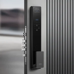 Intelligent Alexa Palm Vein 3D Face Fingerprint Recognition Video Intercom Camera Aluminium Alloy Wi-Fi Smart Lock