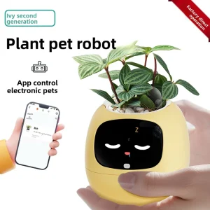 Intelligent Automatic Detachable Flowerpot with WiFi App Control and Pet Mood Robot Function