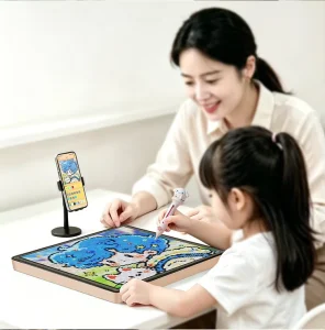 Intelligent Bead Board Electronic Educational Handmade Toy Gift Bean Puzzle Creative DIY Bead Tool for Creativity DIY