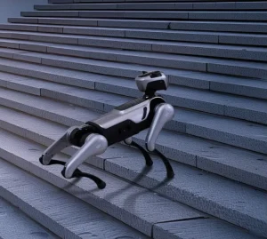 Intelligent Dog Bionic Quadruped Robot Powered AI Model Multi Terrain Walking Smart Interactive Robotic Pet