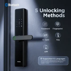 Intelligent Electric Door Lock Smart Lock Home With Fingerprint