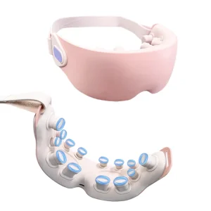 Intelligent Eye Care Massage Equipment Reduce Eye Strain Smart Acupressure Vibration Electric Eye Massager With Heat Compression