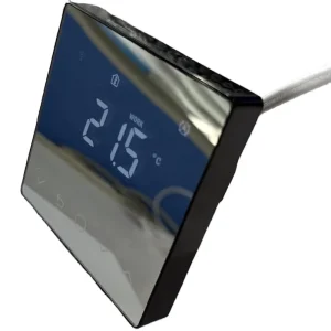 Intelligent Floor Heating Thermostat Mirror Panel Design WiFi Programmable Smart Heating Control for Apartment Indoor Hotel Use