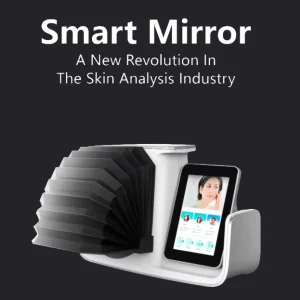 Intelligent Hand Mirror Skin Analyzer AI Portable Facial Wrinkle Acne Pigmentation Analysis 1500W Camera WiFi Enabled Home