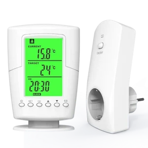 Intelligent Home Thermostat with LCD Display Automatic Temperature Adjustment and Energy Saving Function