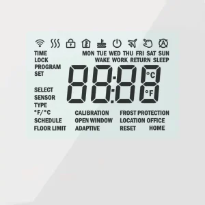 Intelligent Modern Indoor Floor Heating Thermostat Programmable Touch Screen Smart Control WiFi 110V 220V Easy Installation