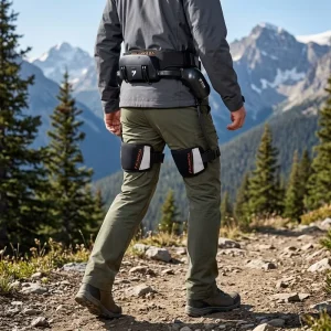 Intelligent Range-Extending Powered Robot Assistance for Outdoor Hiking Cycling Stairs Climbing Exoskeleton Robot
