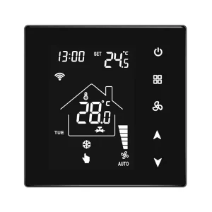Intelligent Room Temperature Controller AC Thermostat with Digital Wifi AC Thermostat for Fan Coil Units Smart AC Thermostat
