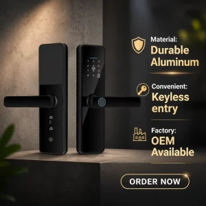 Intelligent Security S811 Smart Home Digital Lock Wifi Access Door Lock with Fingerprint Password Card Key Office Apartment