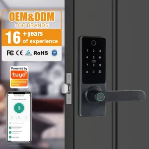 Intelligent Smart Door Locks WiFi Fingerprint Automatic Locks Digital Keyless Password Smart Lock for Apartment Hotel