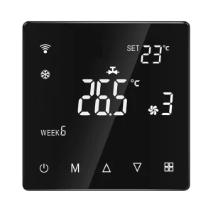 Intelligent Switch Control Panel Thermostat in Air Conditioning System Thermostat with Wifi Fan Coil Home Temperature Thermostat