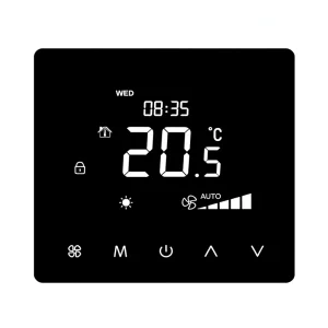 Intelligent Temperature Controller Door Card Linkage Energy-saving and Low-temperature protection Power-down Memory