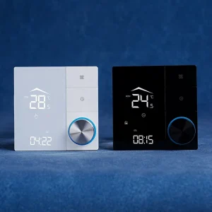 Intelligent Wi Fi Home Thermostat Work with Tuya Smart Home Apps Remote Control Modern Thermostats with Child Safety Lock