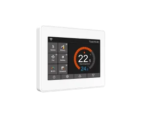 Intelligent WiFi Thermostat with Programmable Remote Control, Alexa Supported, Wall-Mounted or Embedded for Air Conditioning