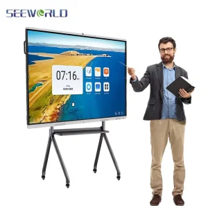 Interactive Flat Panel Displays 55 65 75 86 98 100 110 inch Touch Screen Whiteboard Smart Boards for School Teaching Education