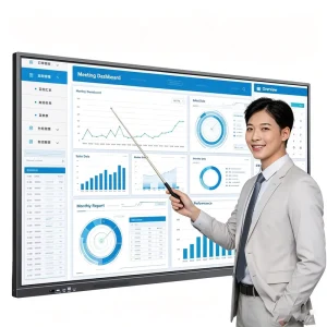 Interactive Flat Panel Touch Screen Smart Board 55 65 75 86 Inch LCD Digital Display Monitor for Schools