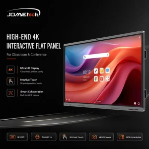 Interactive LCD Board 65 75 86 Inch Smart Whiteboard 4K UHD Touch Screen Display 16 9 1 Year Warranty Education Meeting