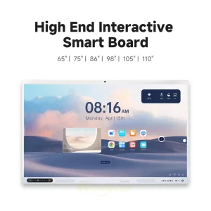 Interactive Smart Whiteboard 65 75 85 86 98 110 Inch LCD Display Digital Education Equipment