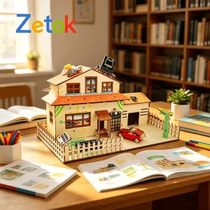 Interactive Zetok Smart Home Starter for STEM Kit IoT Sensors Educational Toy DIY Projects for Kids Age 8+ Easy to Use