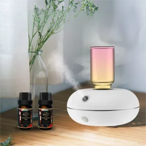 Inverted Ultrasonic Pure Essential Oil Aromatherapy Diffuser Chargeable Air Purifier Humidifier Car Portable Mini Aroma Machine