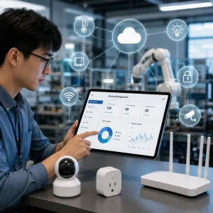 IoT Device Management Software Development Smart Connected Devices Cloud Dashboard API Integration