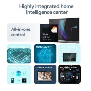 Iot Android Wifi Remote Control Alexa Touch Screen Control Panel Smart Home System Central Control Switch Panel