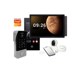 Iot Smart Home System Solution Home Assistant Hub LAN Control Panel Interconnect with IPC Video Doorbell Call Station