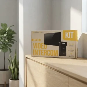 Ip Video Door Phone Intercom System Villa Kit Video Intercom with Three Apartments