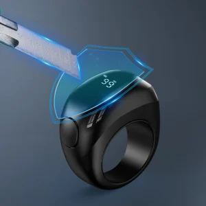 Iqibla Zikr Ring Clock Tasbih Zikr Ring Tasbeeh Counter Smart Ring Arabic Traditional Party Gift