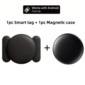 Itag Google Anti Lost Pet Location Tracker Bluetooth 5.2 Smart Android Locator with Magnetic Case