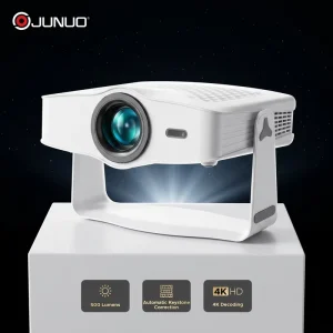 J500 Android14 500 ANSI Lumens 1080P LED 4K Ready Electronic Focus Smart Built Speakers Portable Pocketable Home Theater