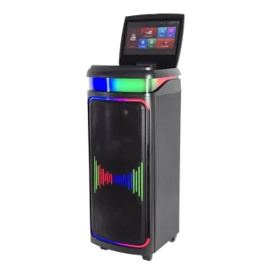 JBA 12 Inch Screen Lyrics Rgb Active Party Touch Screen Android Music Player Smart All In One Karaoke System Singing Speaker