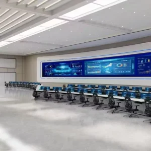 JCCX 3 China Factory Elegant Design City Traffic Digital Satellite Central Smart Control Console Control Room Equipment