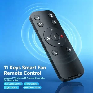 JCXK 11 Keys Smart Fan Remote Control Universal Wireless ABS Remote Controller OEM ODM Customized