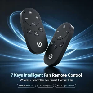 JCXK 7 Keys Remote Controller for Intelligent Electric Fan OEM ODM Customized