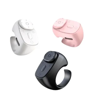 JX11 Scrolling Ring Tiktok Smart Controller Ring Wireless Page Turner Watching Short Videos Selfie Easy to Use