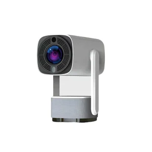K2 Smart LCD Portable Projector 250 Lumens 1080P 4K Support 8GB Android 11 Built In Speaker for Home Office & Camping