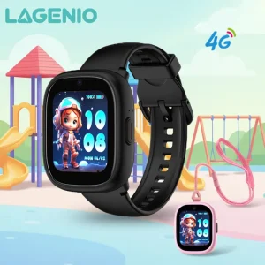 K3 4G SIM Card Smart Watches with Camera SOS Button Call 1.7″ Square FCC RoHS GPS Tracking Kids Smart Watch with GPS
